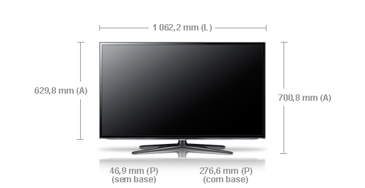 Вес телевизора 43